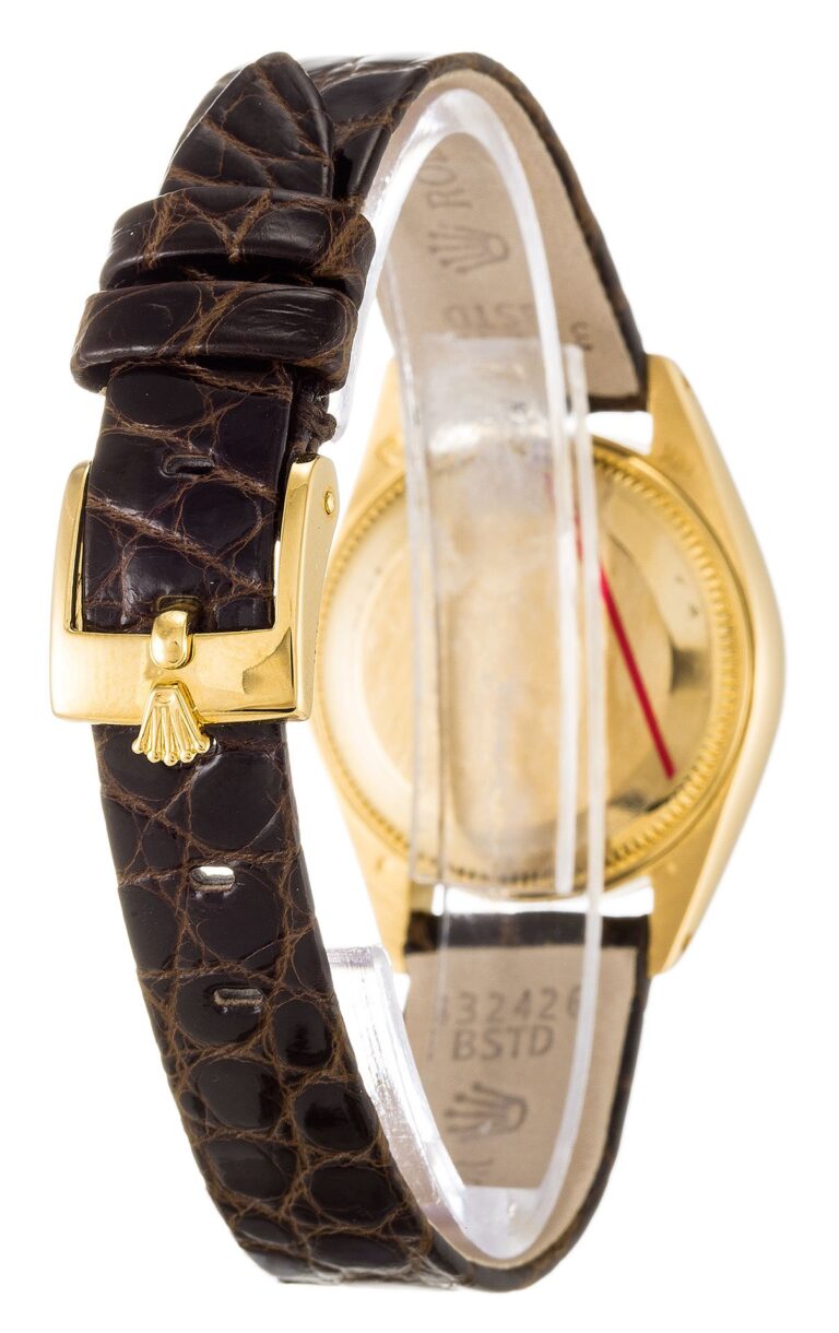 Replica Rolex Lady-Datejust White Dial 6916 Angle Detail