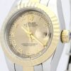 Rolex Lady-Datejust 26mm Yellow Gold Dial 179163 2