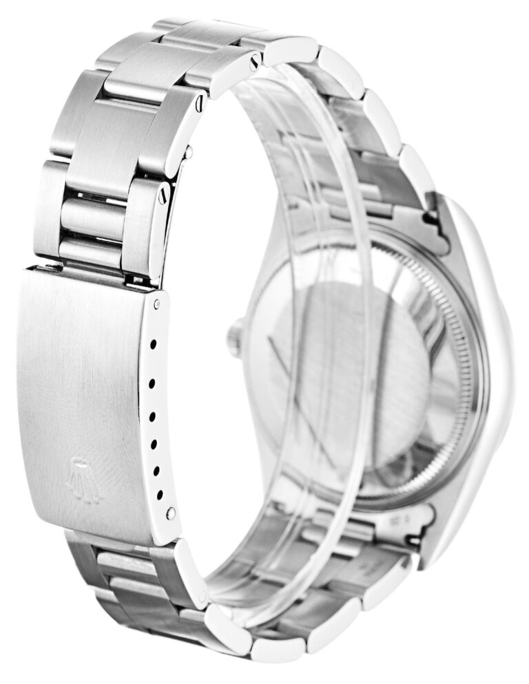 Replica Rolex Air-King Silver Dial 14000M Angle Detail