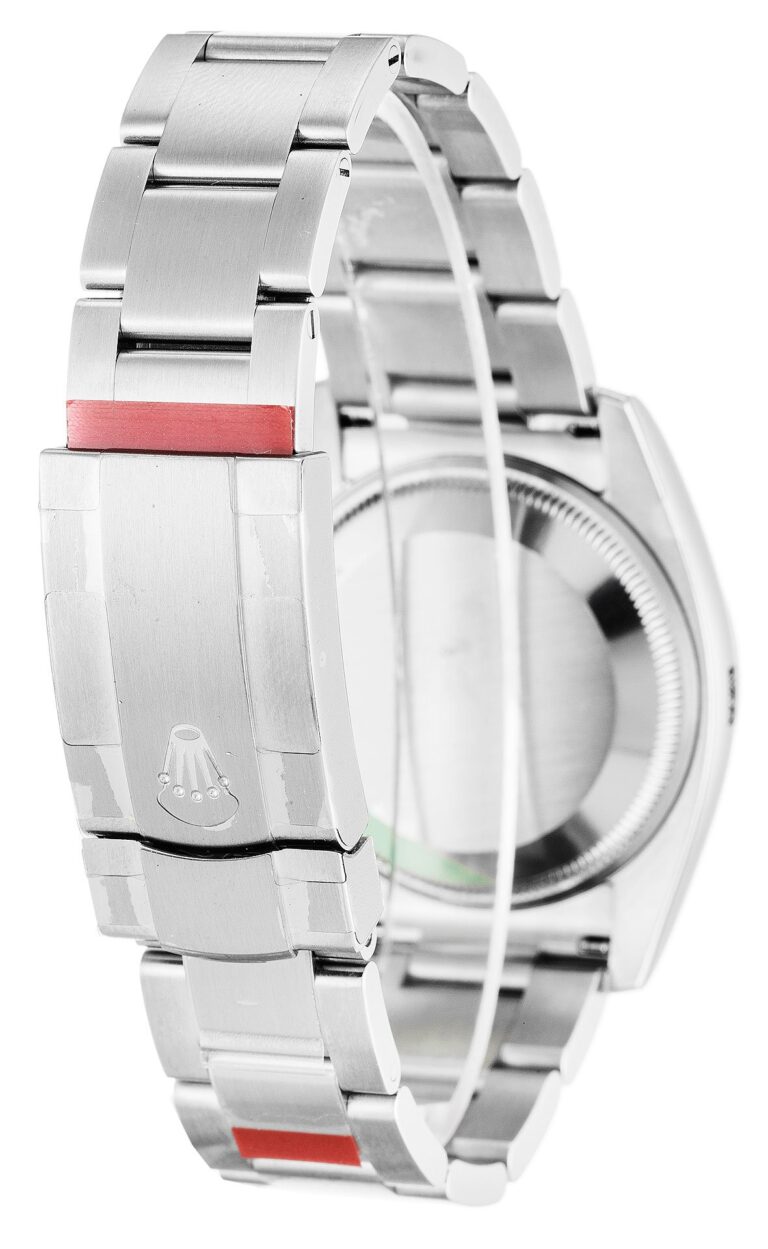 Replica Rolex Air-King White Dial 114200-2 Angle Detail