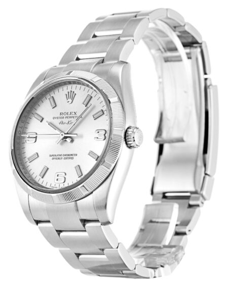 Rolex Air-King 34mm Silver Dial 114210 2