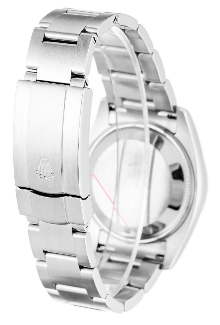 Replica Rolex Air-King White Dial 114210 Angle Detail