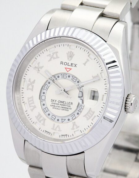 Rolex Sky-Dweller 42mm White Dial 326938 3