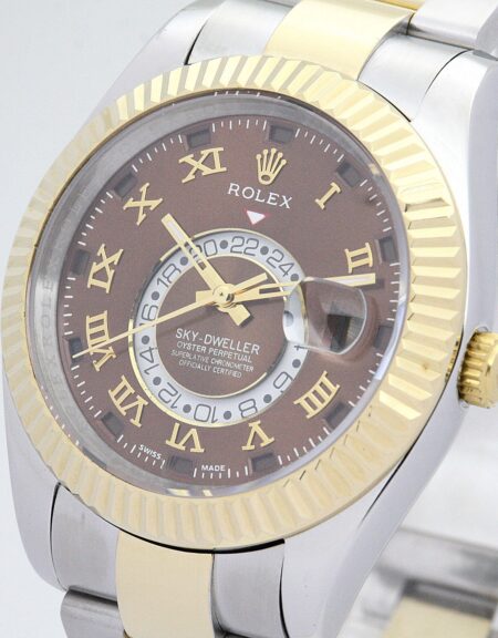 Rolex Sky-Dweller 42mm Brown Dial 326938-2 3