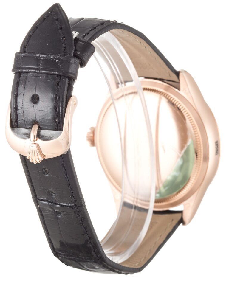 Replica Rolex Cellini Black Dial 50525 Angle Detail