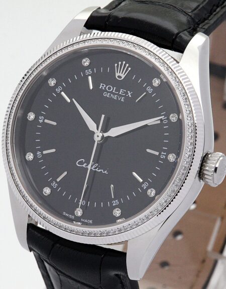 Rolex Cellini 39.5mm Black Dial 5310 3