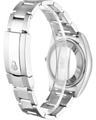 Replica Rolex Oyster Perpetual Date Silver Dial 115210 Angle Detail