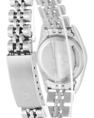 Replica Rolex Oyster Perpetual Lady Silver Dial 67194 Angle Detail