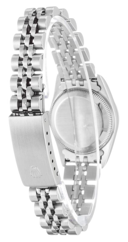 Replica Rolex Oyster Perpetual Lady Silver Dial 67194 Angle Detail