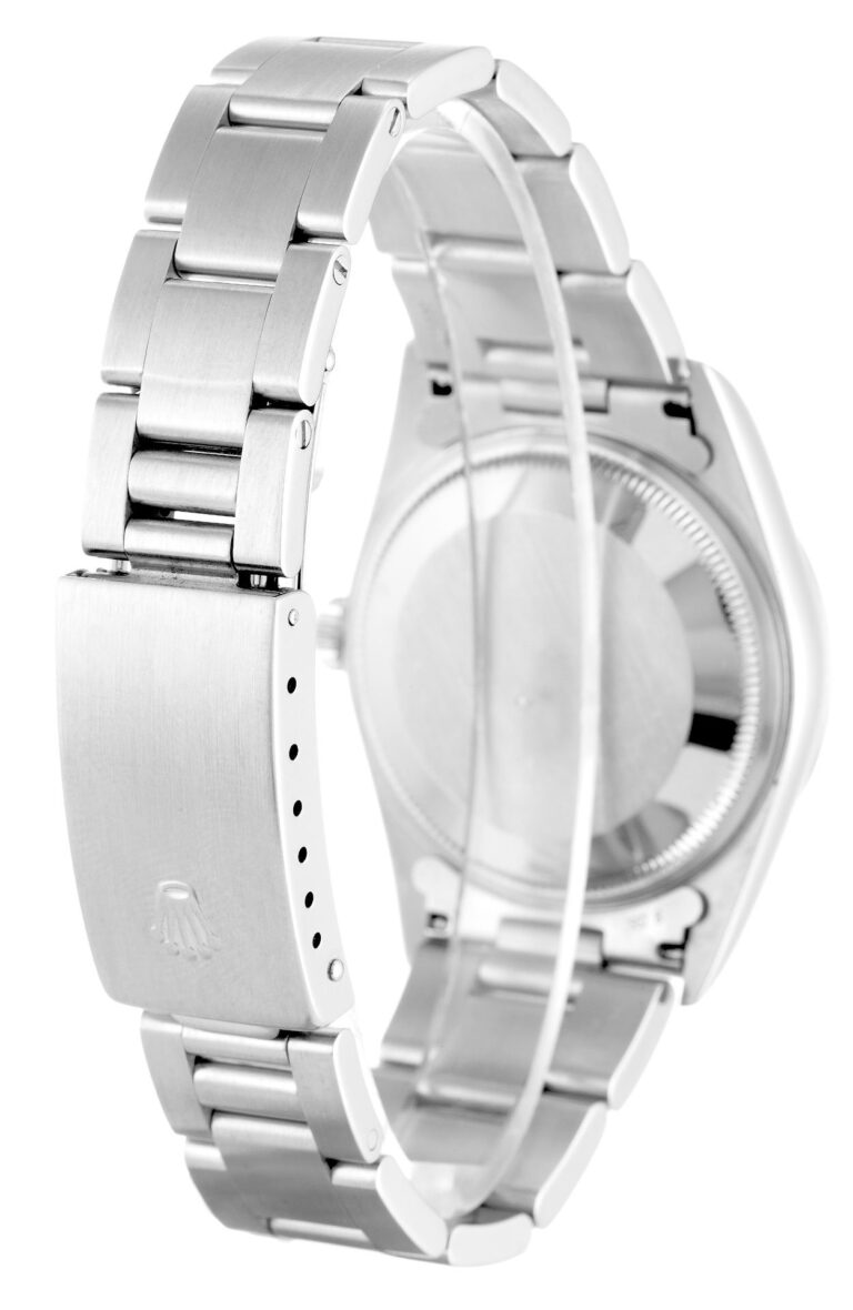 Replica Rolex Oyster Perpetual Date Salmon Dial 15200 Angle Detail
