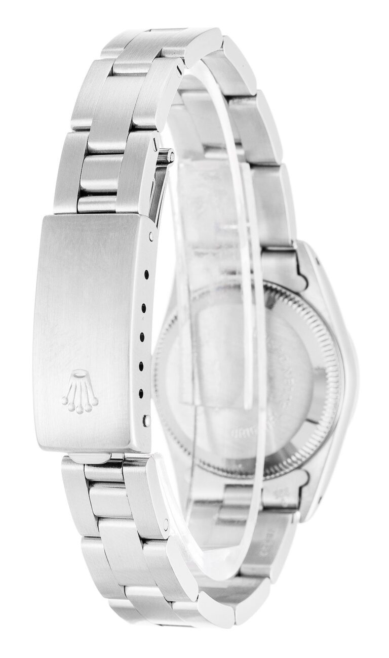 Replica Rolex Oyster Perpetual Lady Silver Dial 67180 Angle Detail