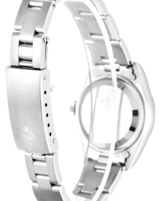 Replica Rolex Oyster Perpetual Lady Blue Dial 79240 Angle Detail