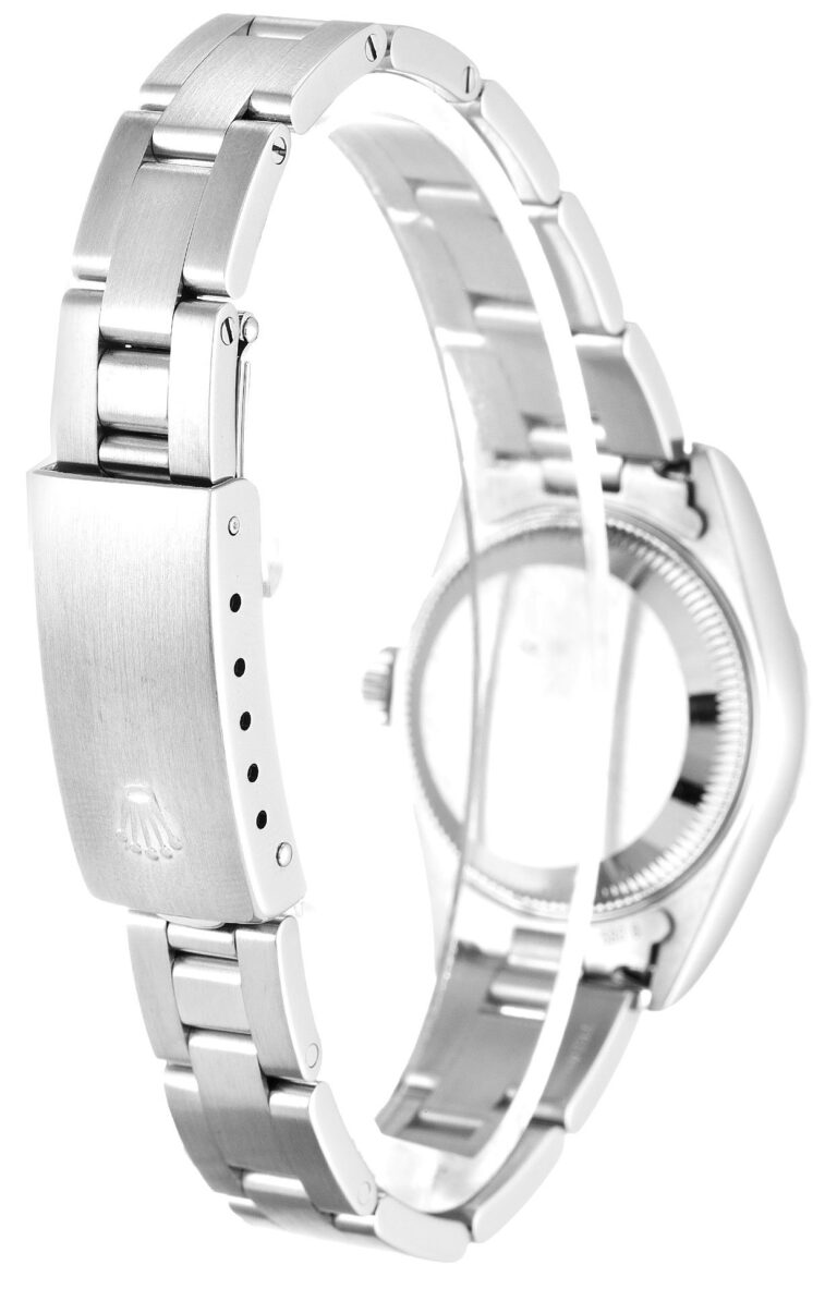 Replica Rolex Oyster Perpetual Lady Blue Dial 79240 Angle Detail