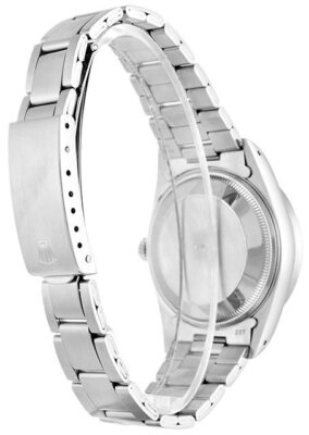 Replica Rolex Oyster Perpetual Date Silver Dial 15210 Angle Detail