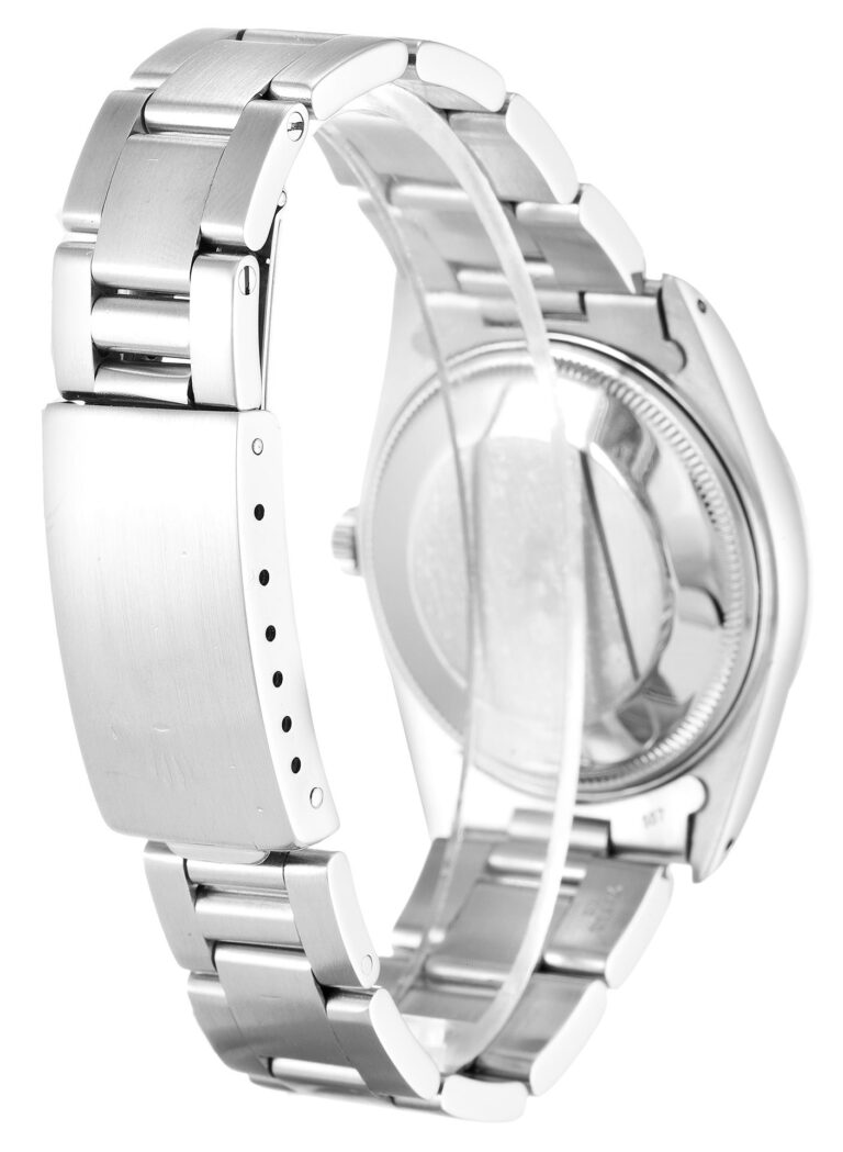 Replica Rolex Oyster Perpetual Date White Dial 15000 Angle Detail