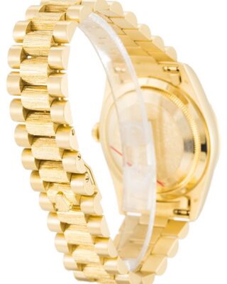 Replica Rolex Day-Date Blue Dial 18248 Angle Detail