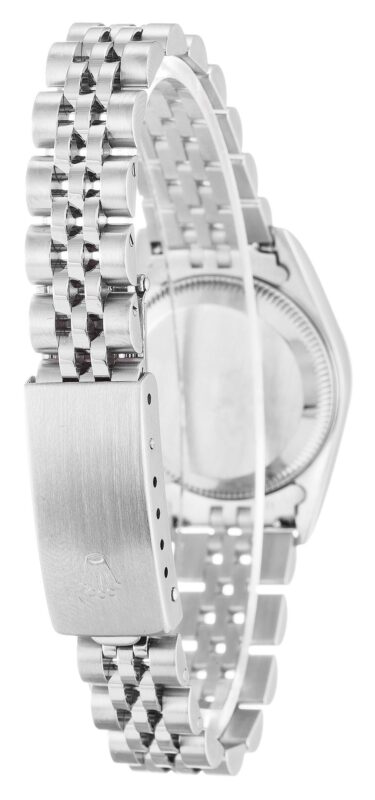 Replica Rolex Oyster Perpetual Lady Silver Dial 76094 Angle Detail