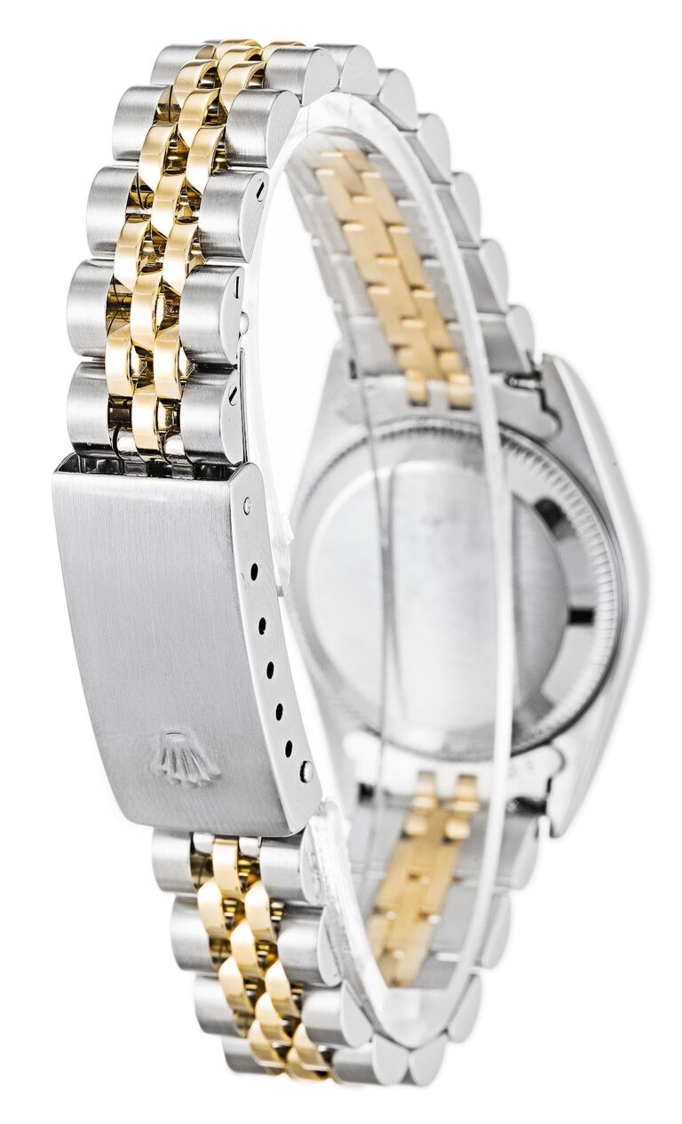 Replica Rolex Oyster Perpetual Lady Gold Dial 76193 Angle Detail