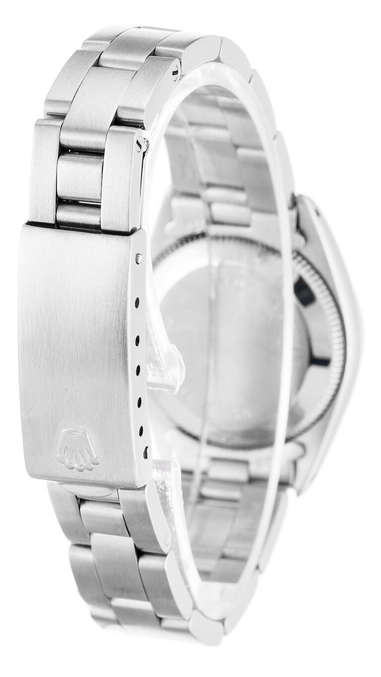 Replica Rolex Oyster Perpetual Lady Blue Dial 6718 Angle Detail