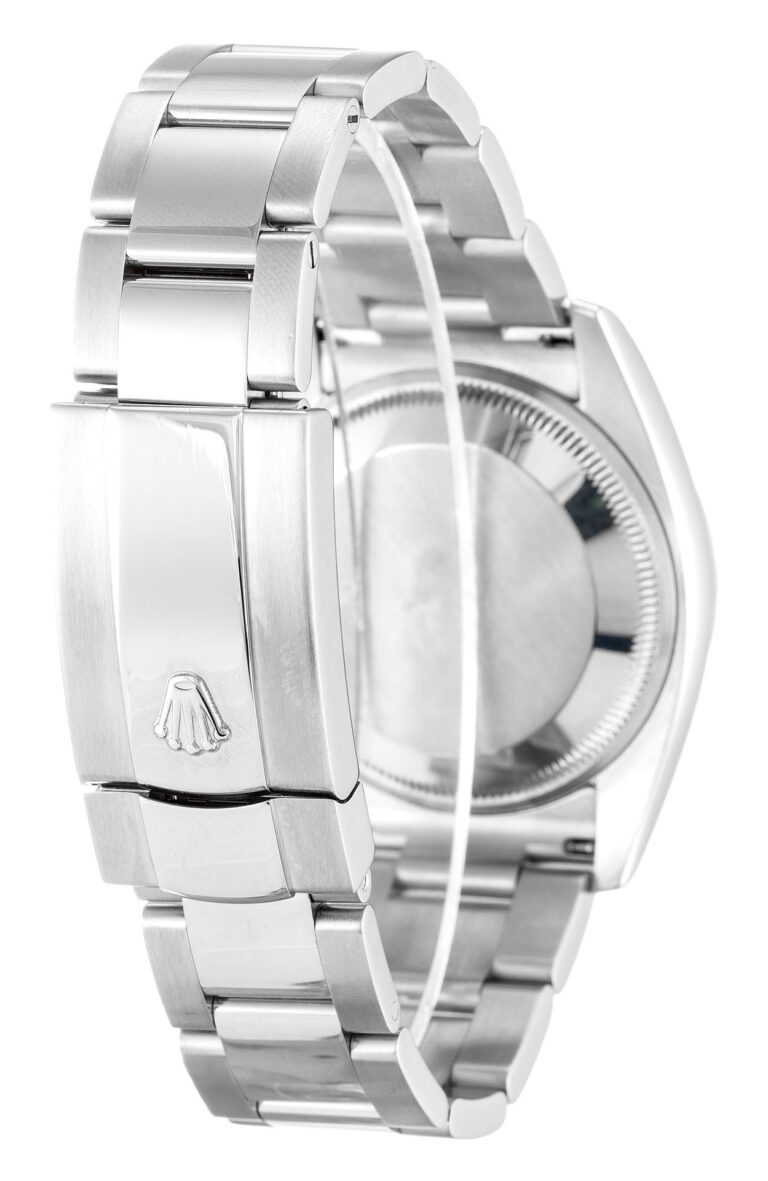 Replica Rolex Oyster Perpetual Date White Dial 115210 Angle Detail