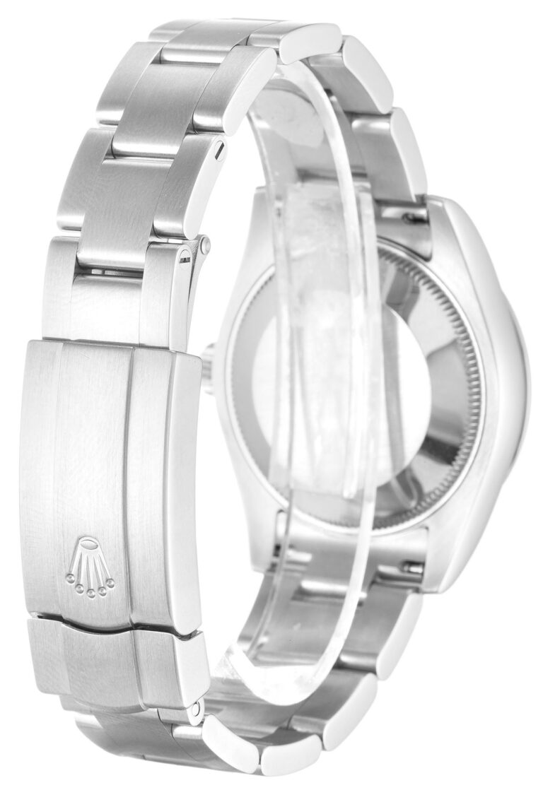 Replica Rolex Oyster Perpetual Lady Black Dial 177200 Angle Detail