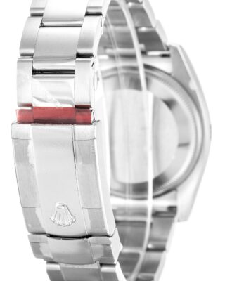 Replica Rolex Oyster Perpetual Date White Dial 115200 Angle Detail