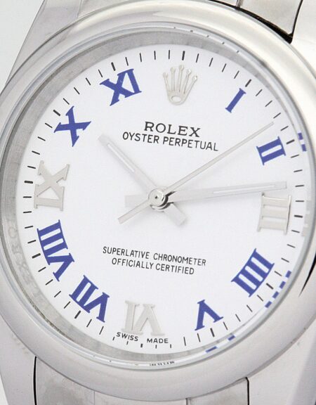 Rolex Oyster Perpetual Lady 31mm White Dial 177200 3