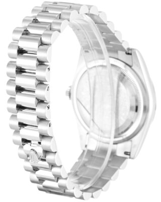 Replica Rolex Day-Date Blue Dial 118206 Angle Detail