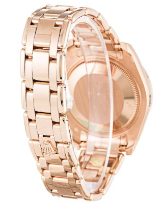 Replica Rolex Pearlmaster Mother of Pearl Dial 81285 Close-Up Focus