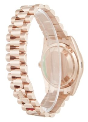 Replica Rolex Day-Date Rose Dial 118235 F Angle Detail