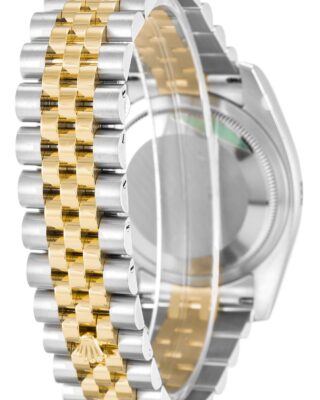 Replica Rolex Datejust Black Jubilee Dial 116233 Angle Detail