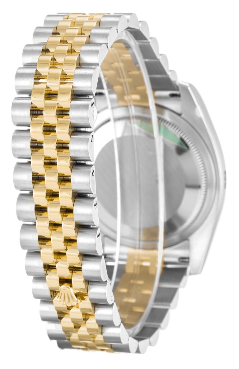 Replica Rolex Datejust Black Jubilee Dial 116233 Angle Detail