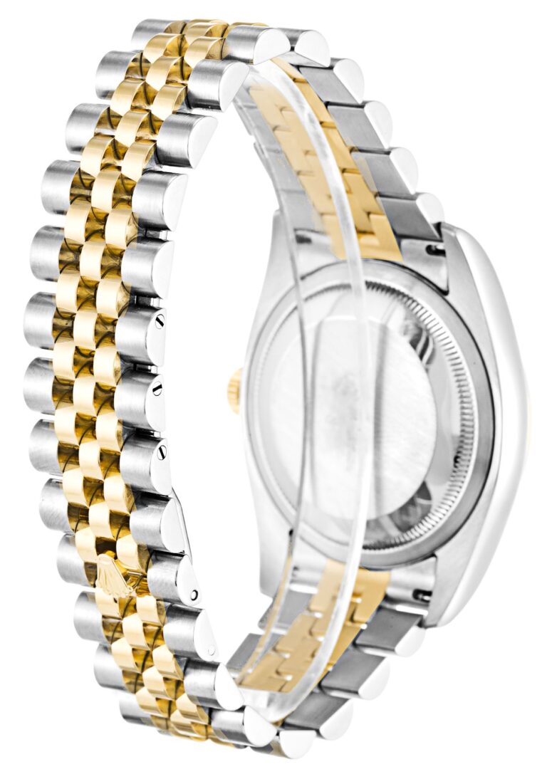 Replica Rolex Datejust Mother of Pearl - White Dial 116233 Angle Detail