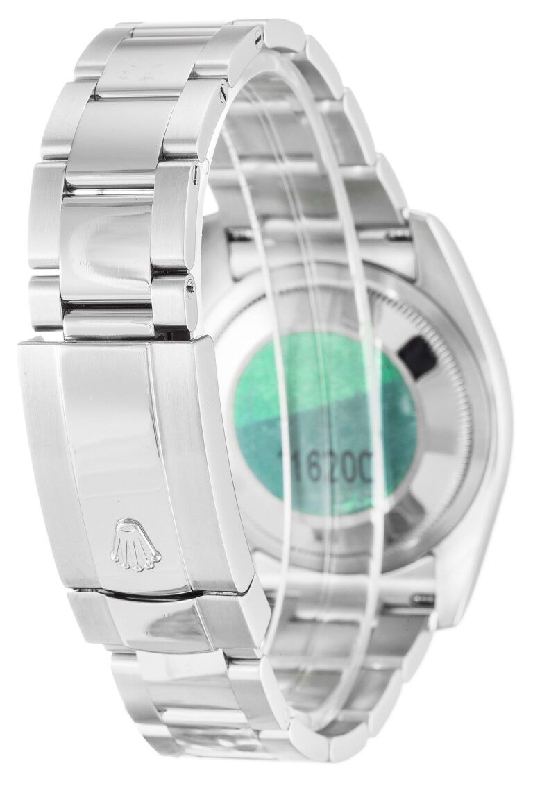 Replica Rolex Datejust White Dial 116200-2 Perspective View