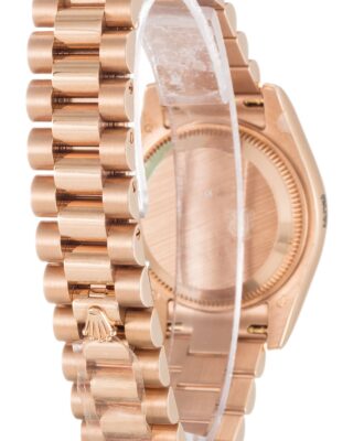 Replica Rolex Lady-Datejust Mother of Pearl - Goldust Dial 179175F Angle Detail