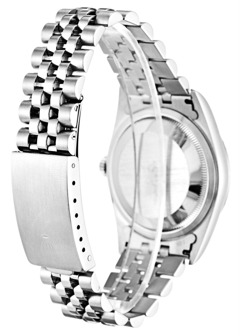 Replica Rolex Datejust White Dial 16220-3 Angle Detail