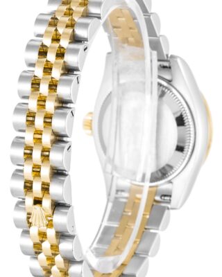 Replica Rolex Lady-Datejust Champagne Dial 179313-2 Angle Detail
