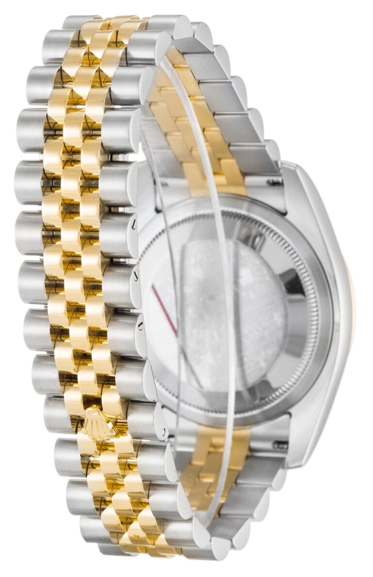 Replica Rolex Datejust Turn-O-Graph Grey Dial 116263 Angle Detail
