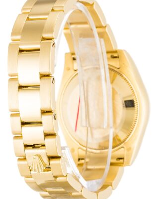Replica Rolex Datejust Mid-Size Champagne Dial 178238 Angle Detail
