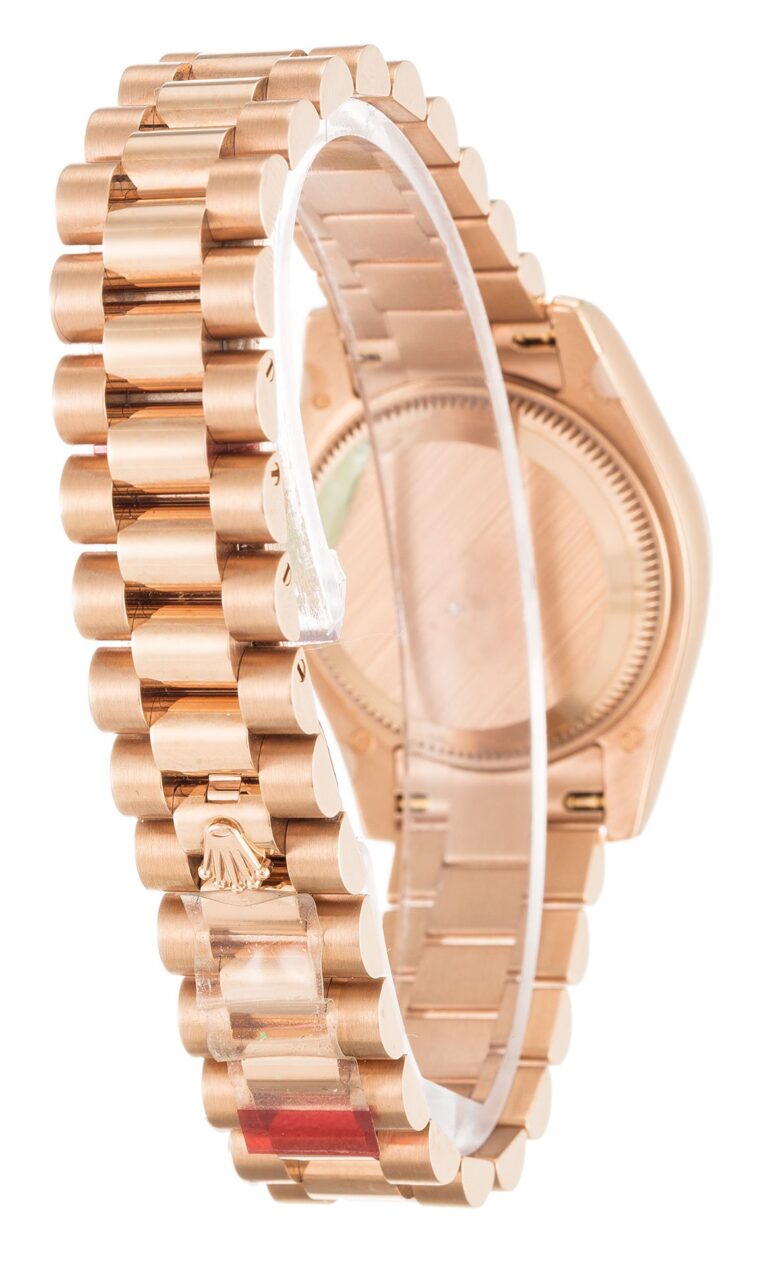 Replica Rolex Lady-Datejust Rose Dial 179175 Angle Detail