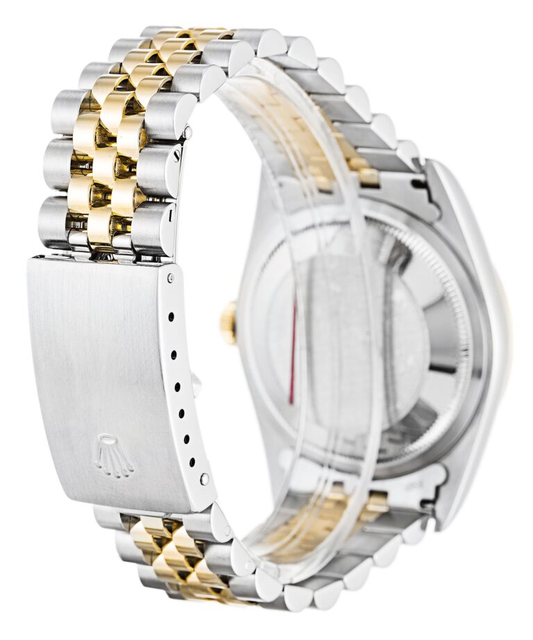 Replica Rolex Datejust Champagne Dial 16233 Angle Detail