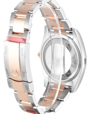 Replica Rolex Datejust Rose Dial 116201 Angle Detail