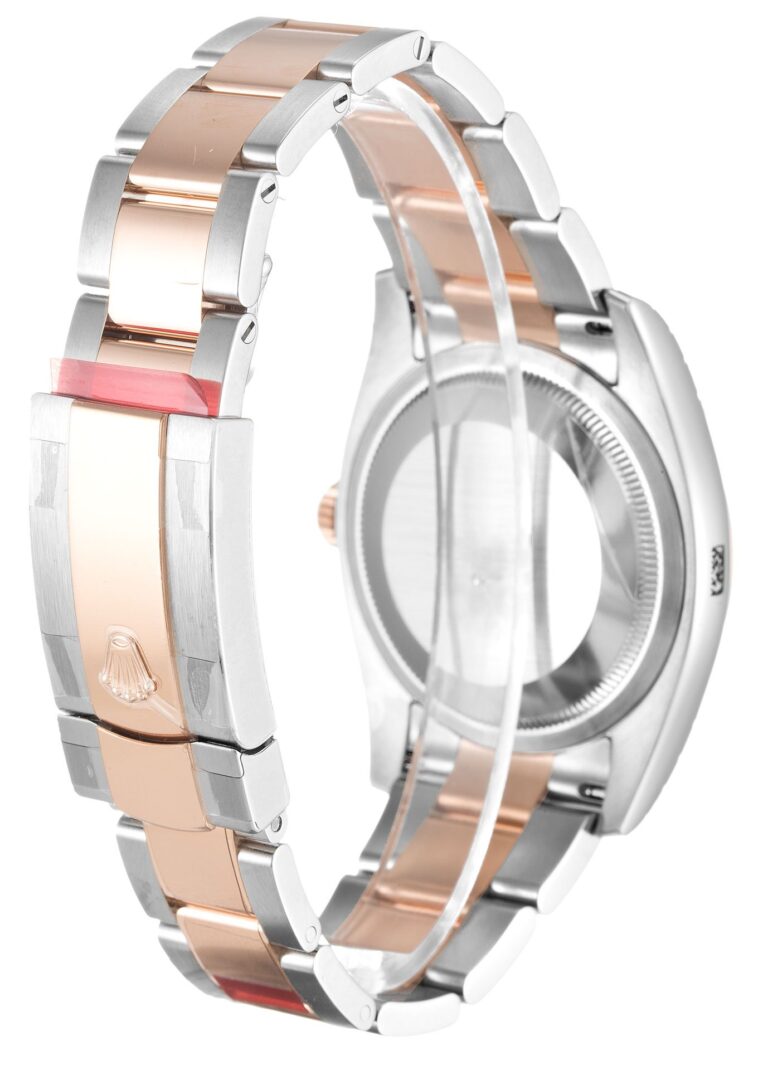 Replica Rolex Datejust Rose Dial 116201 Angle Detail