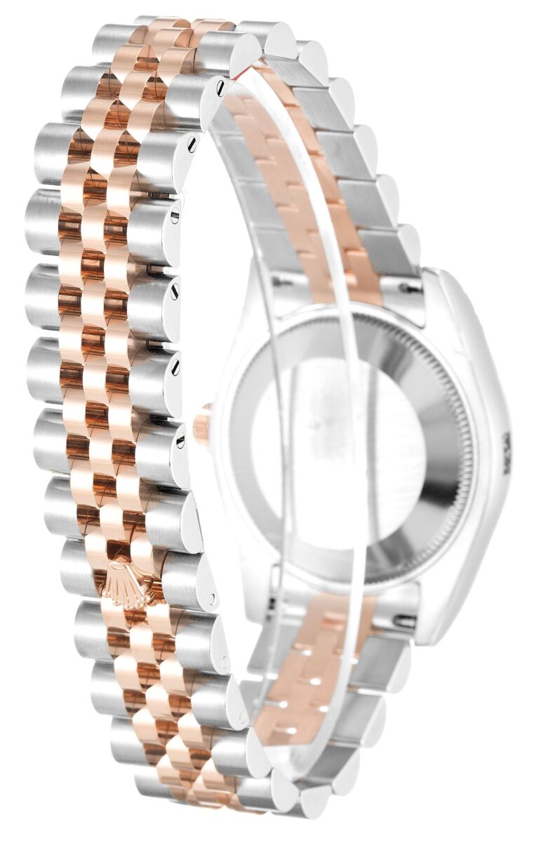 Replica Rolex Datejust Mid-Size Pink Dial 178271 Angle Detail