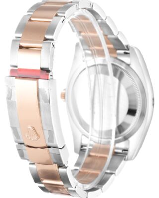 Replica Rolex Datejust Black Dial 116201 Angle Detail