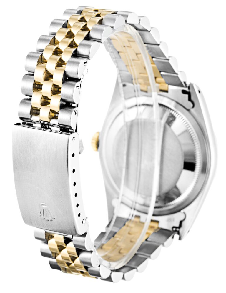 Replica Rolex Datejust Champagne Diamonds Dial 16233 Angle Detail