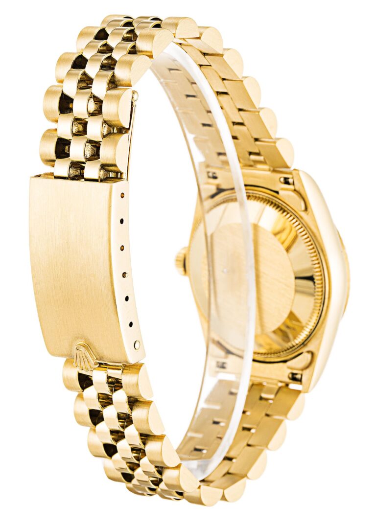 Replica Rolex Datejust Mid-Size Champagne Dial 68278 Angle Detail