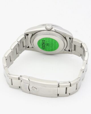 Replica Rolex Oyster Perpetual Lady Purple Dial 177200 Close-Up Focus