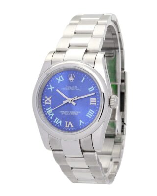 Rolex Oyster Perpetual Lady 31mm Blue Dial 177200 2