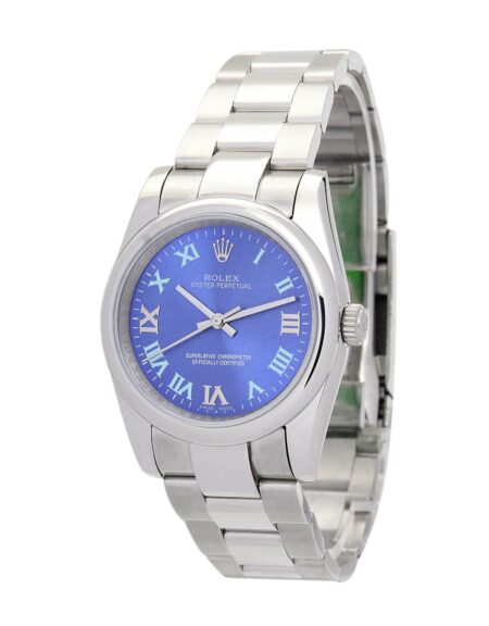 Rolex Oyster Perpetual Lady 31mm Blue Dial 177200 2